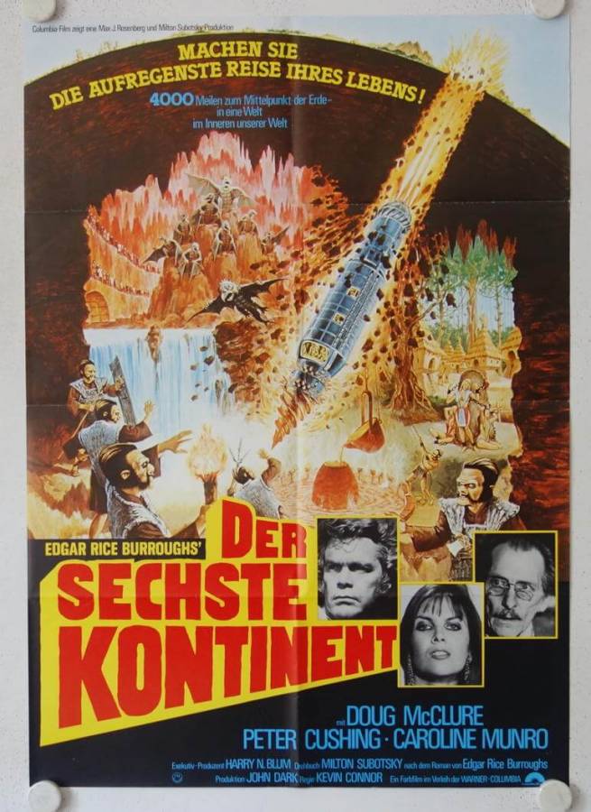 At the Earths Core original release german movie poster